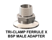 TC Ferrule X BSPM  BSPTM  TC x G Adaptor